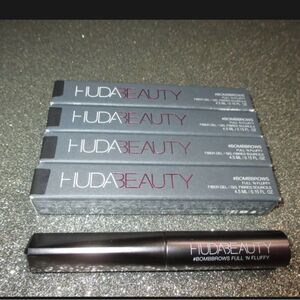 Huda Beauty Full ‘n Fluffy Fiber Gel in “Soft Black”
